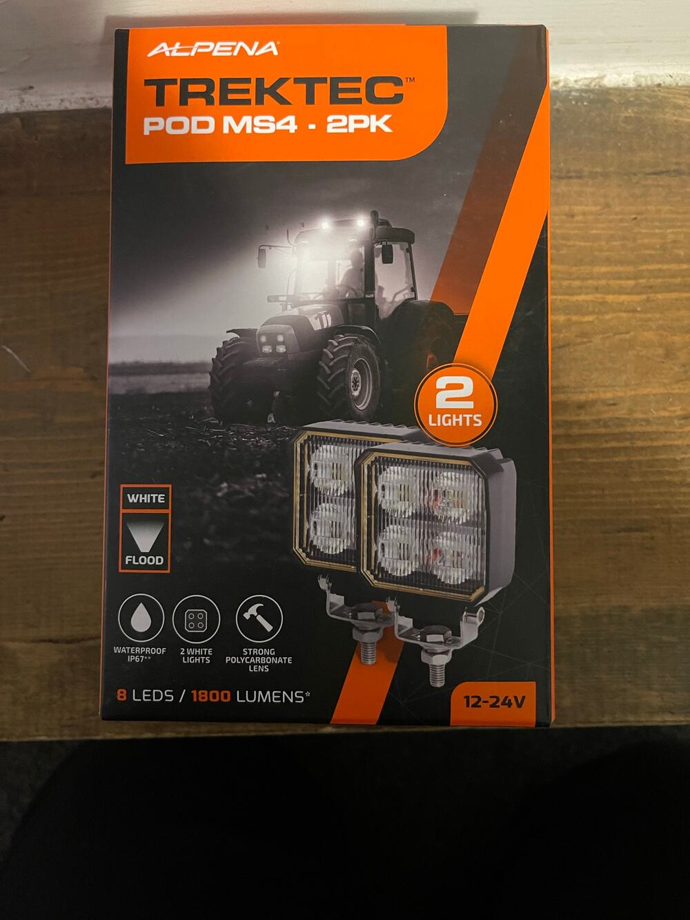 NWT trektec pod MS4 pod light set